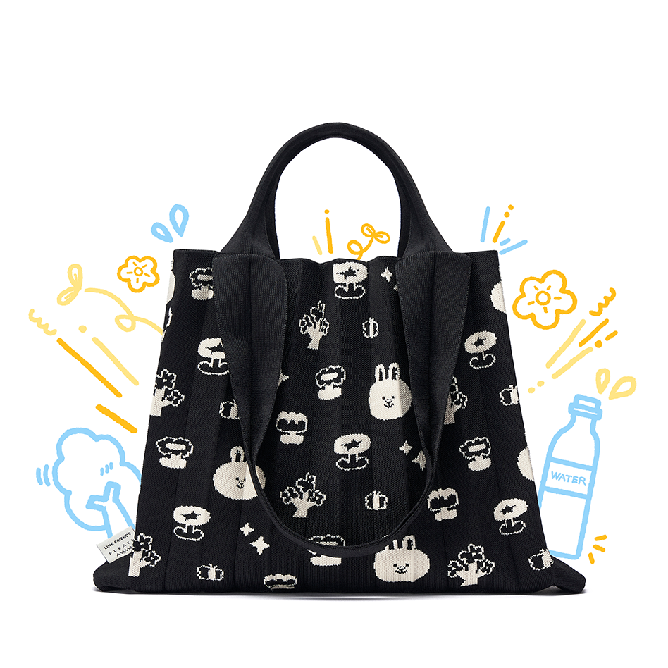 [Line Friends Edition] Two Way Shopper Bag