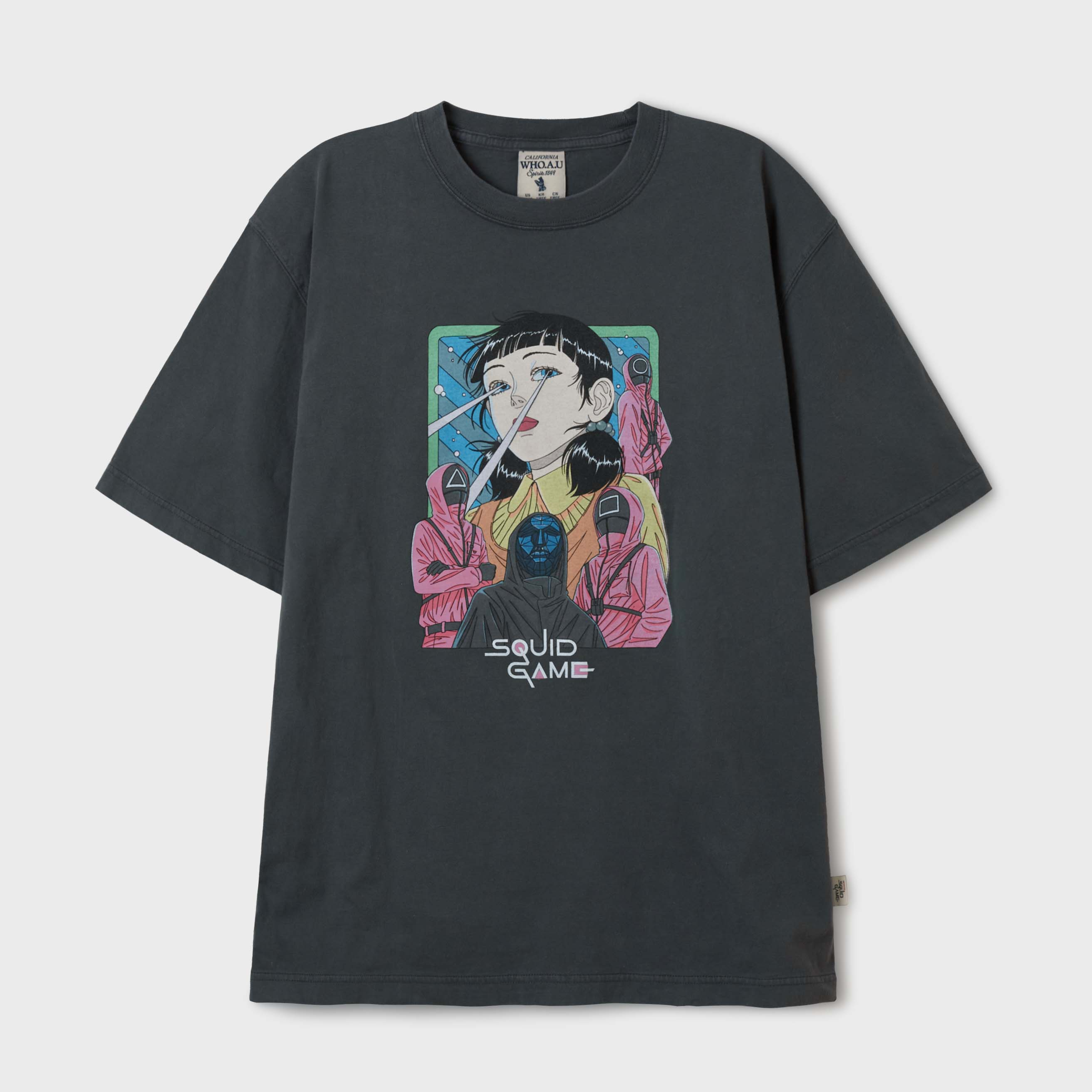 [WAU X SQUID GAME] Cartoon Dyed T-Shirt