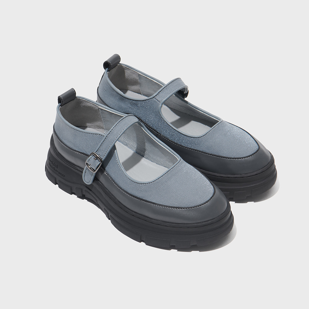 FLATFORM STRAP MARYJANES