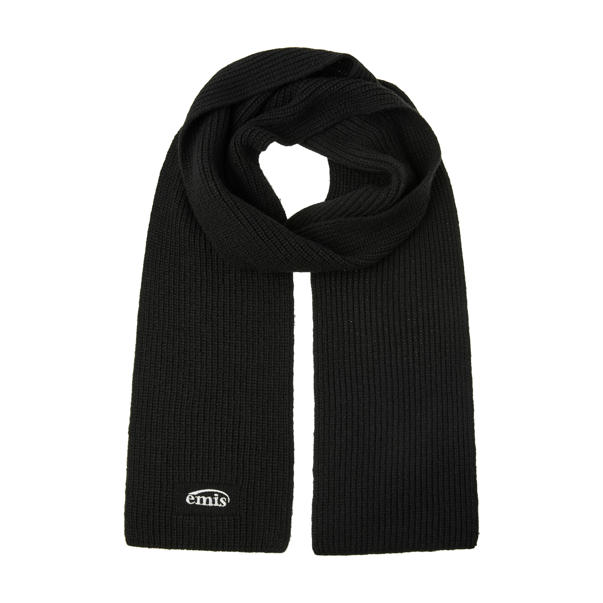 WOOL KNIT MUFFLER