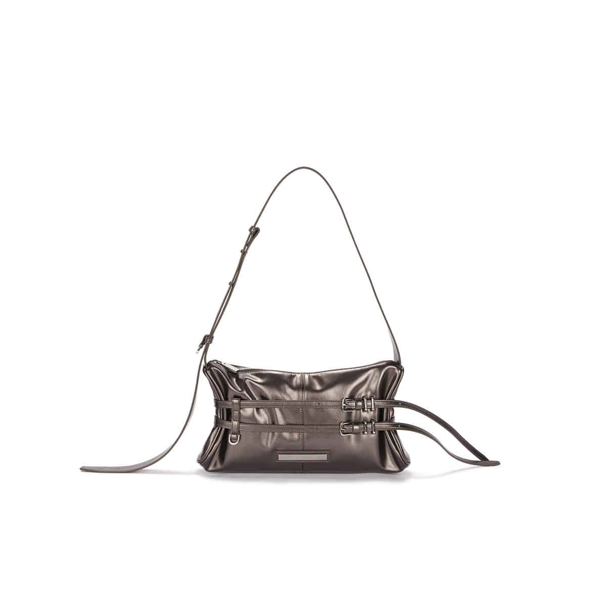 DOUBLE BELTED STRAP MINI BAG