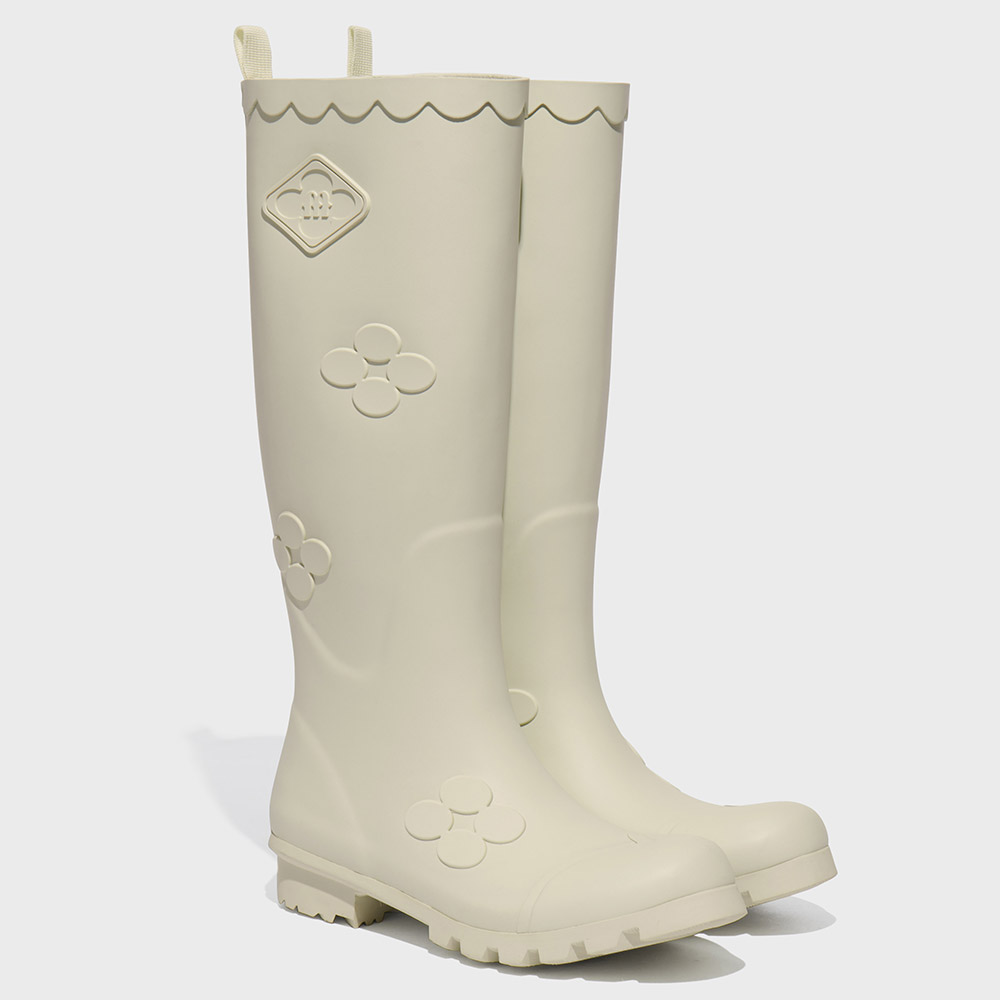 FLORAL PATCH RAINBOOTS LONG