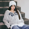 MAISON DE ROLA EMBROIDERY HOOD ZIP-UP