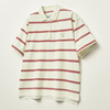 Stripe Pique Polo T-Shirt