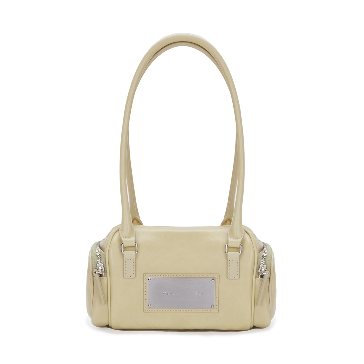 VINTAGE LEATHER MINI BOSTON BAG