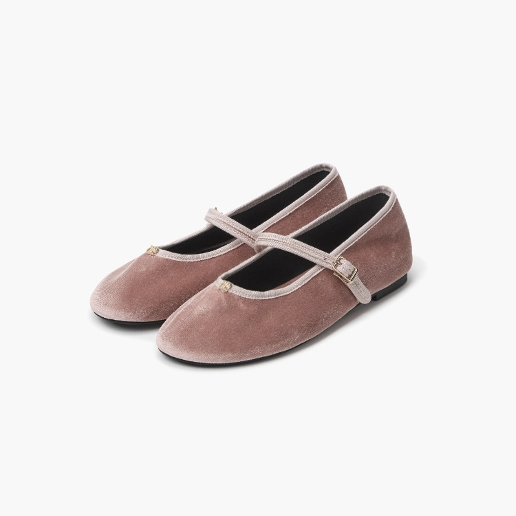 Velvet Maryjane Shoes