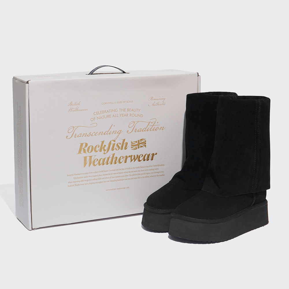 MAXI FOLDED BOOTS MIDDLE(10INCH)