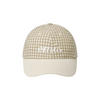 LETTERING LOGO WHITE STITCH BALL CAP