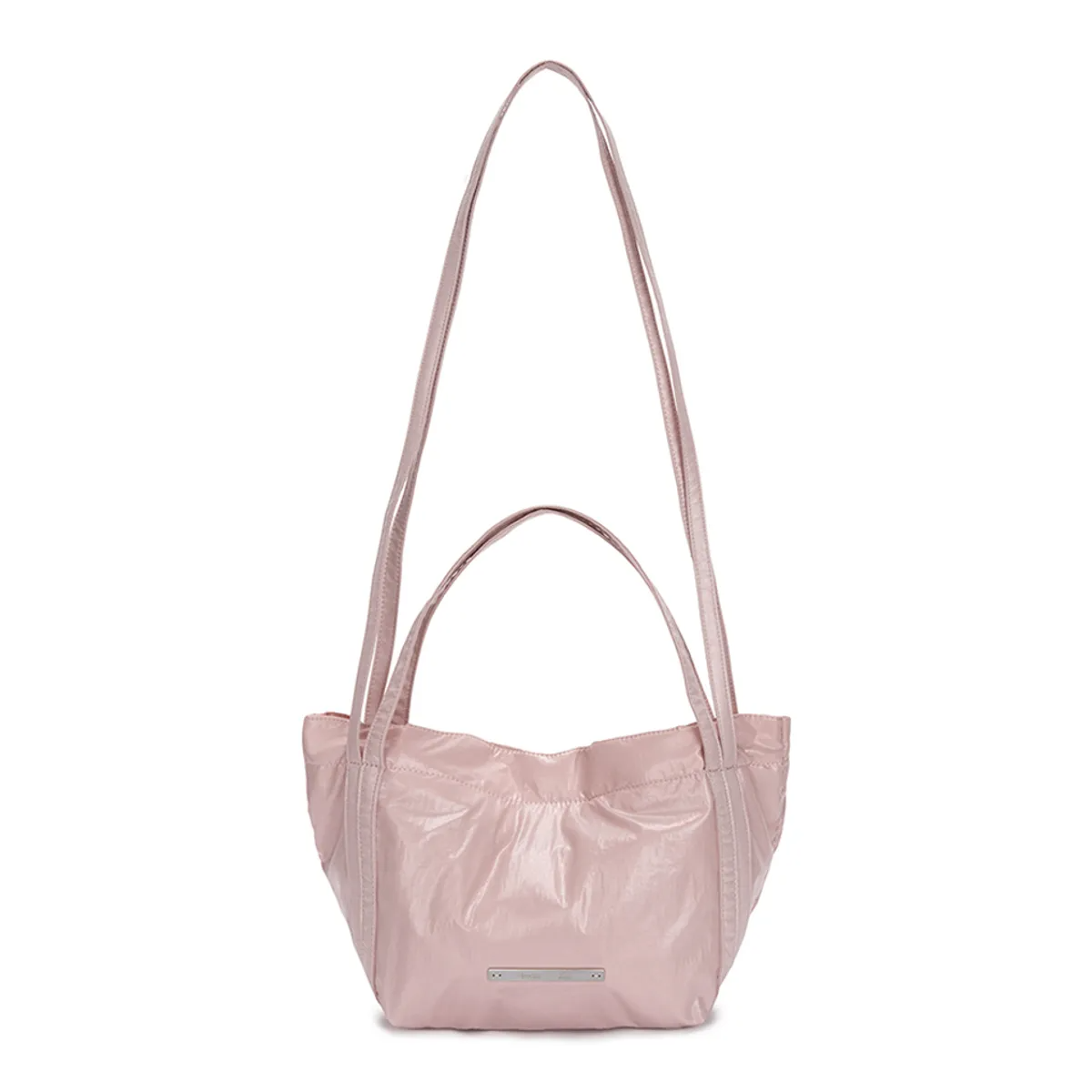 GLOSSY TWO WAY MINI BAG