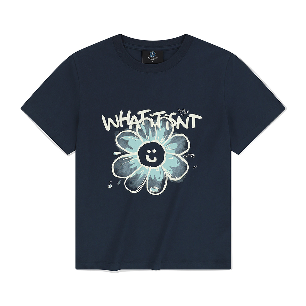 WOMEN'S BIG FLORY GRAPHIC SHORT-SLEEVE T-SHIRT