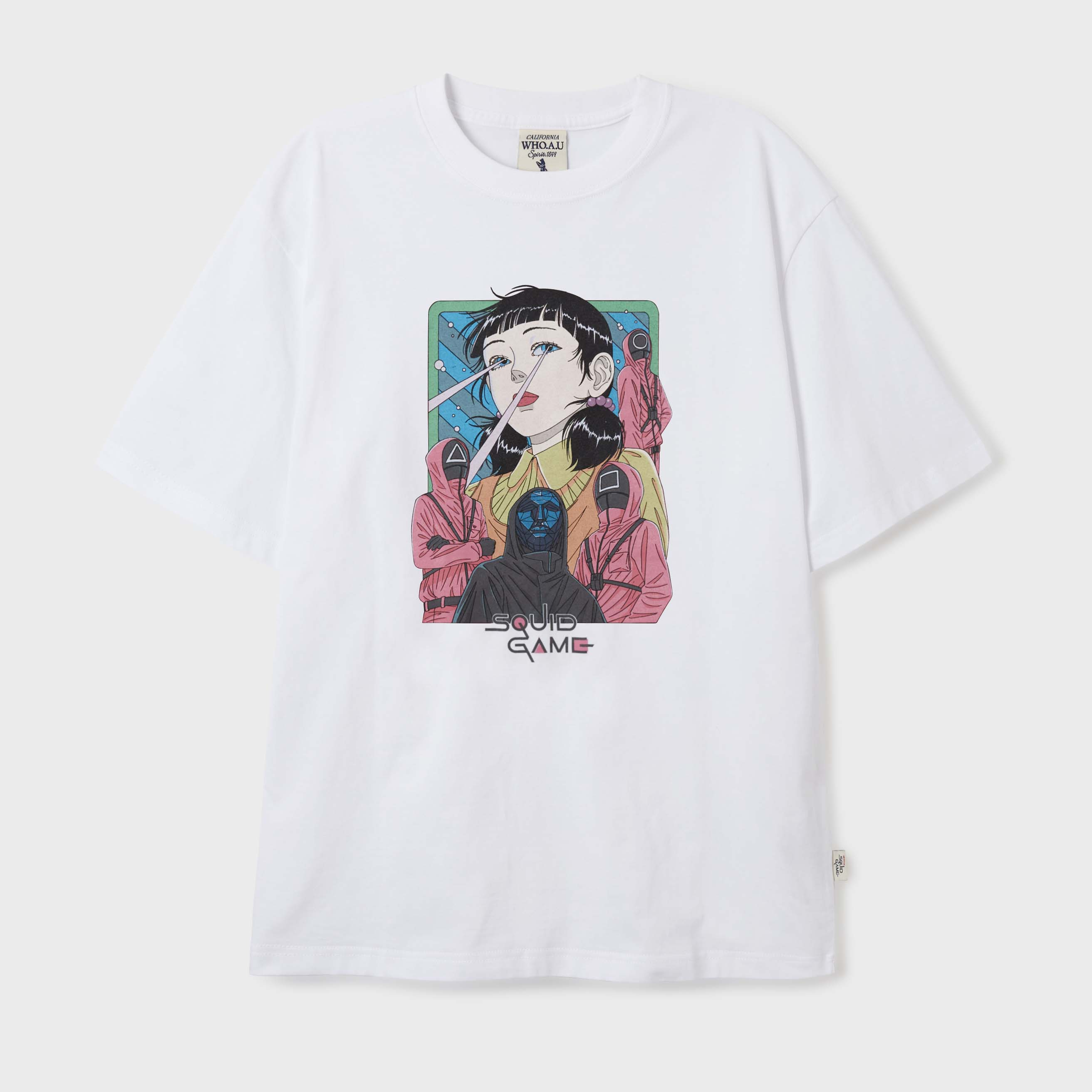 [WAU X SQUID GAME] Cartoon Dyed T-Shirt