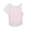 UNBALANCED SLEEVE TOP
