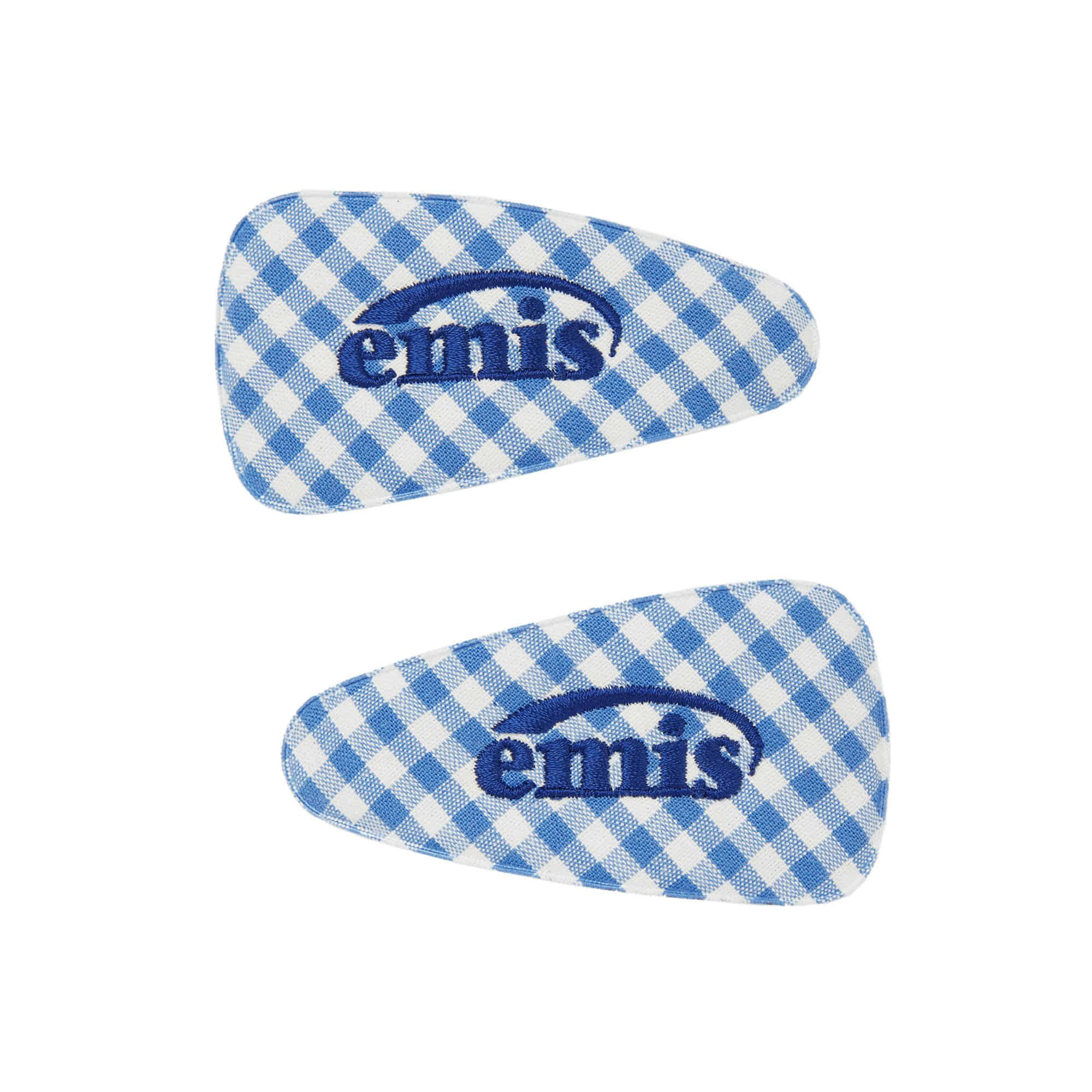 GINGHAM CHECK WIDE HAIRPIN