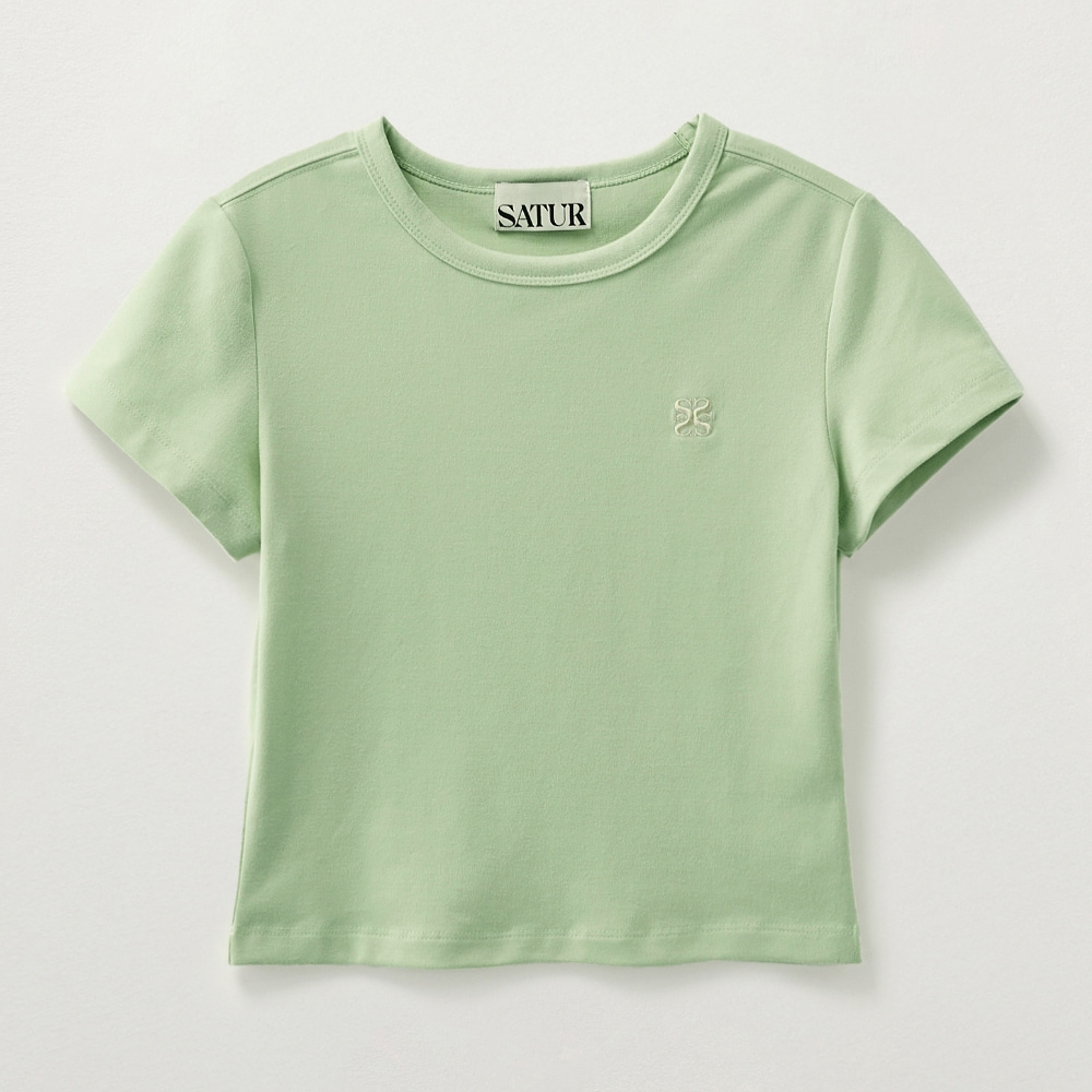 (W) Essential Basic Logo T-Shirt