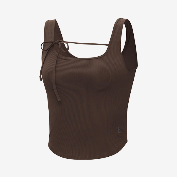 Elflex Rib Front Ribbon Sleeveless