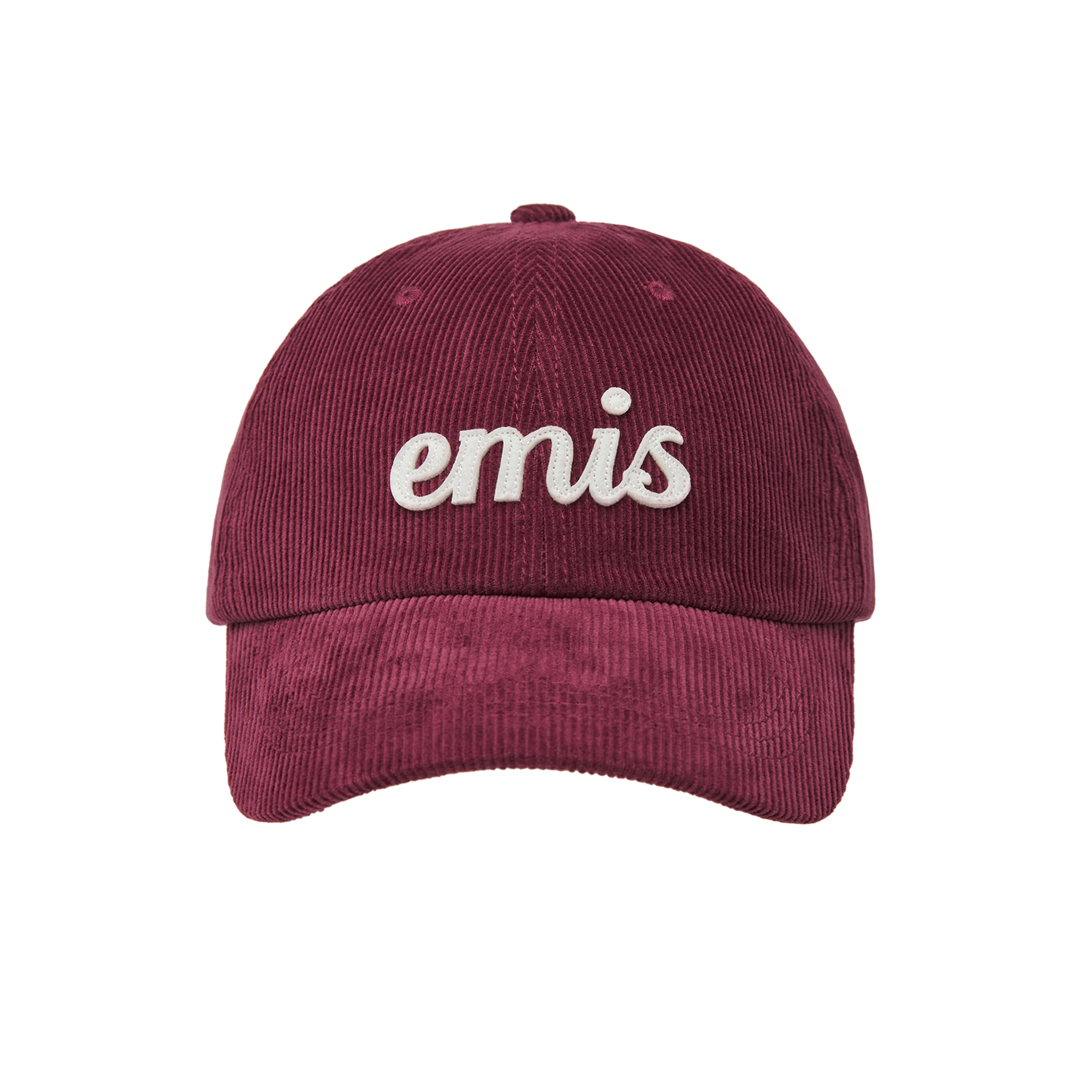 APPLIQUE CORDUROY BALL CAP