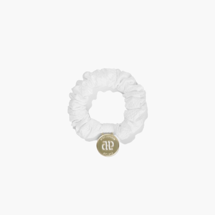 Coin Charm Scrunchie