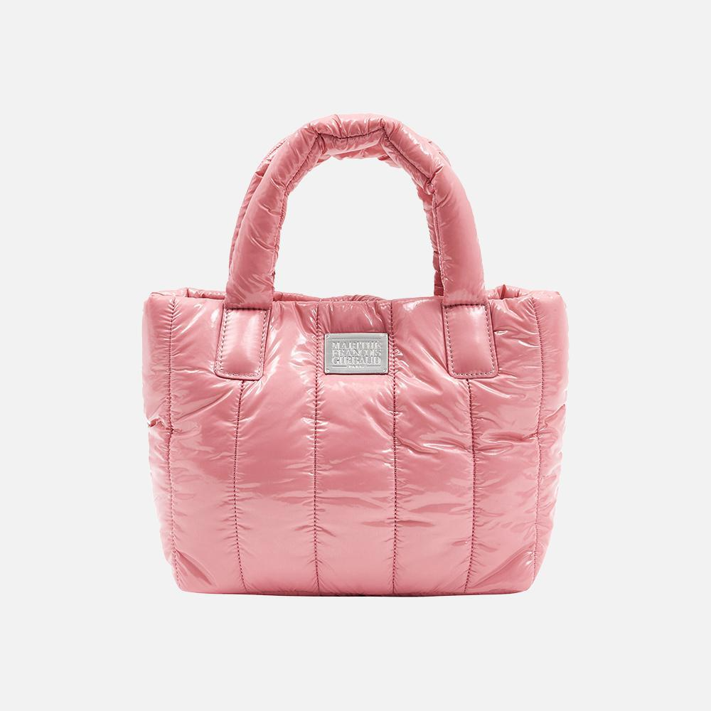 CLASSIC LOGO GLOSSY PADDING BAG