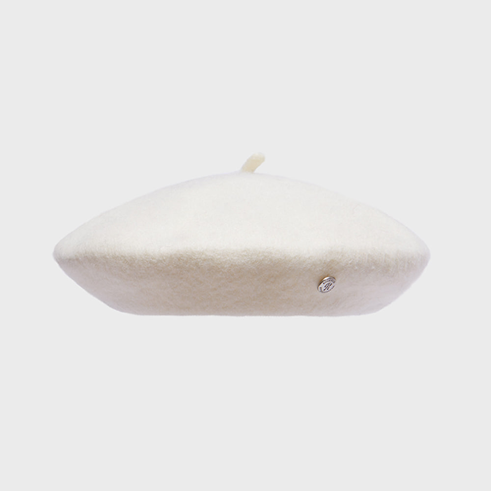 FLAT WOOL BERET