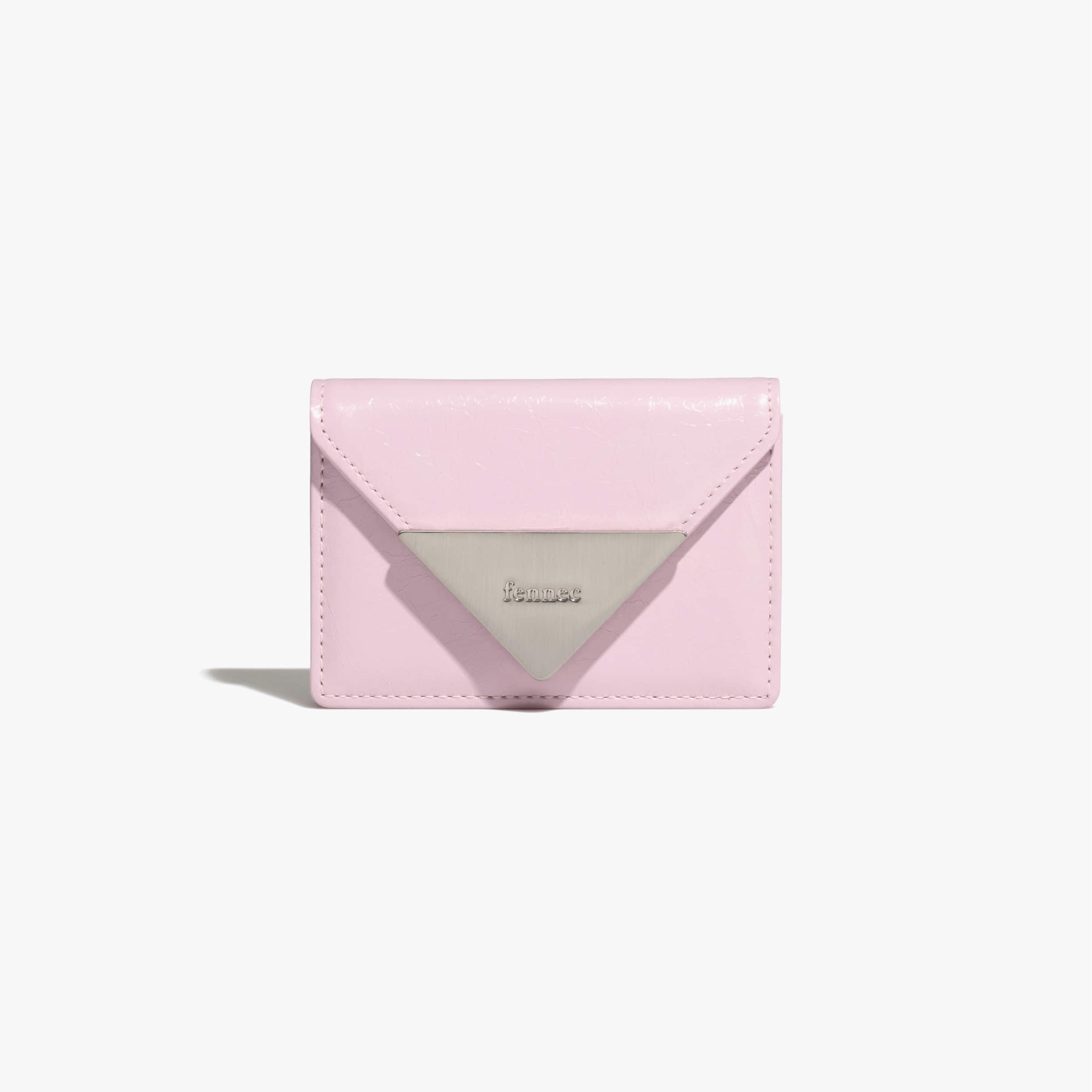 CRINKLE TRIANGLE ACCORDION POCKET