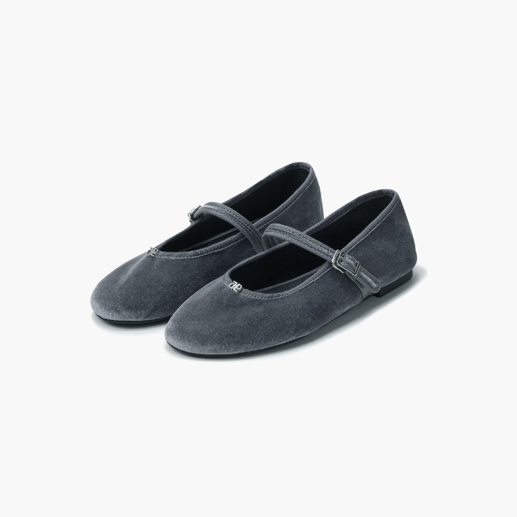 Velvet Maryjane Shoes