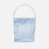 CLASSIC LOGO SUEDE TOTE BAG