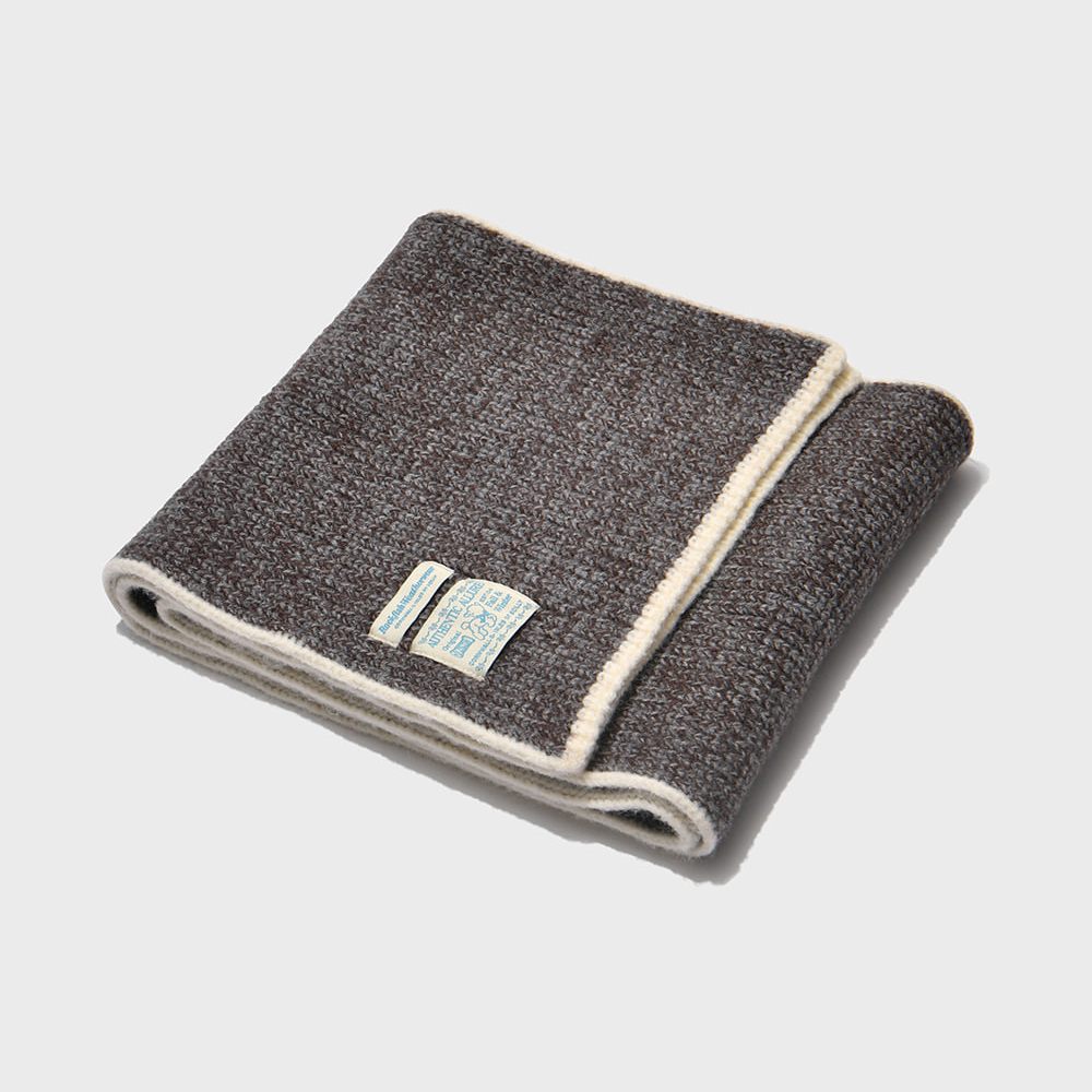 WOOLY TWOTONE MUFFLER
