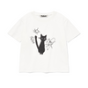 NIGHT NERO CROP SHORT SLEEVE TEE