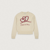 HEART LETTERING KNIT