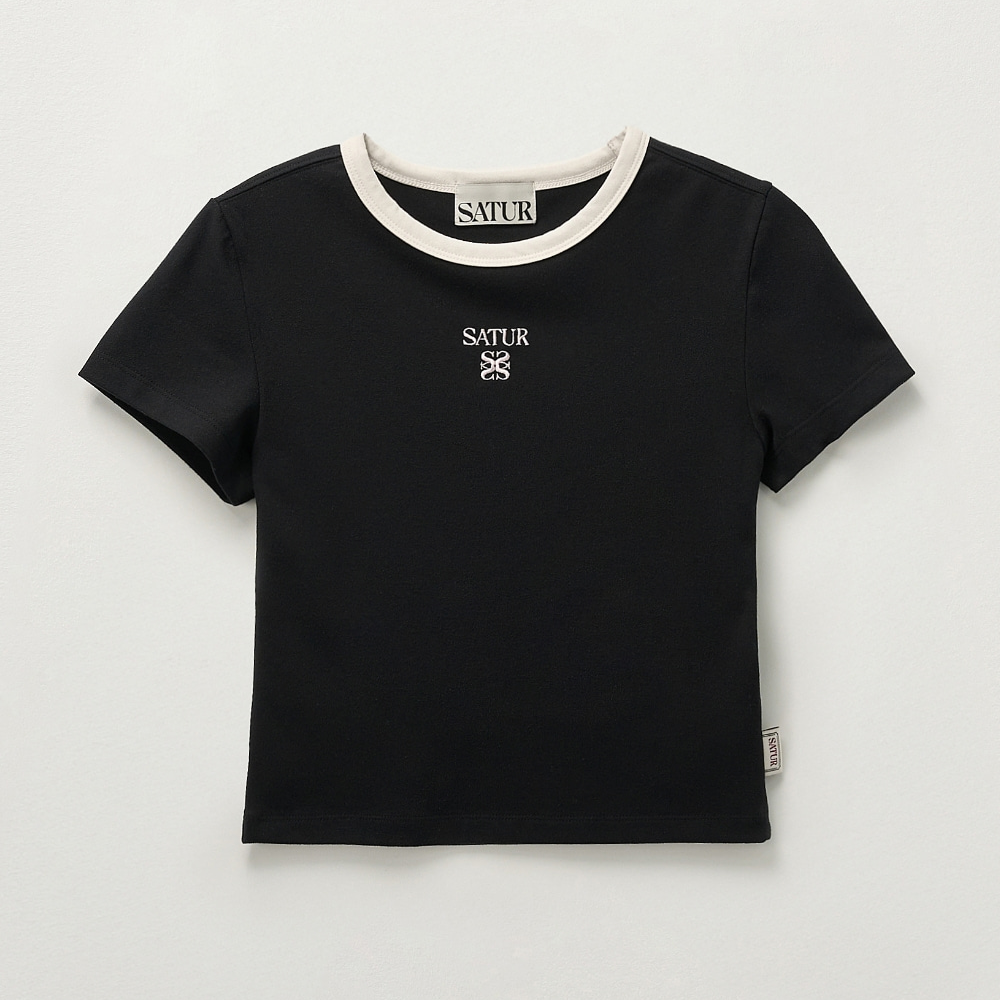 (W) Apero Crop Ringer T-Shirt