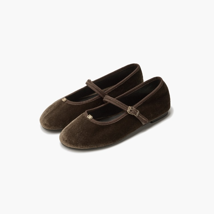 Velvet Maryjane Shoes