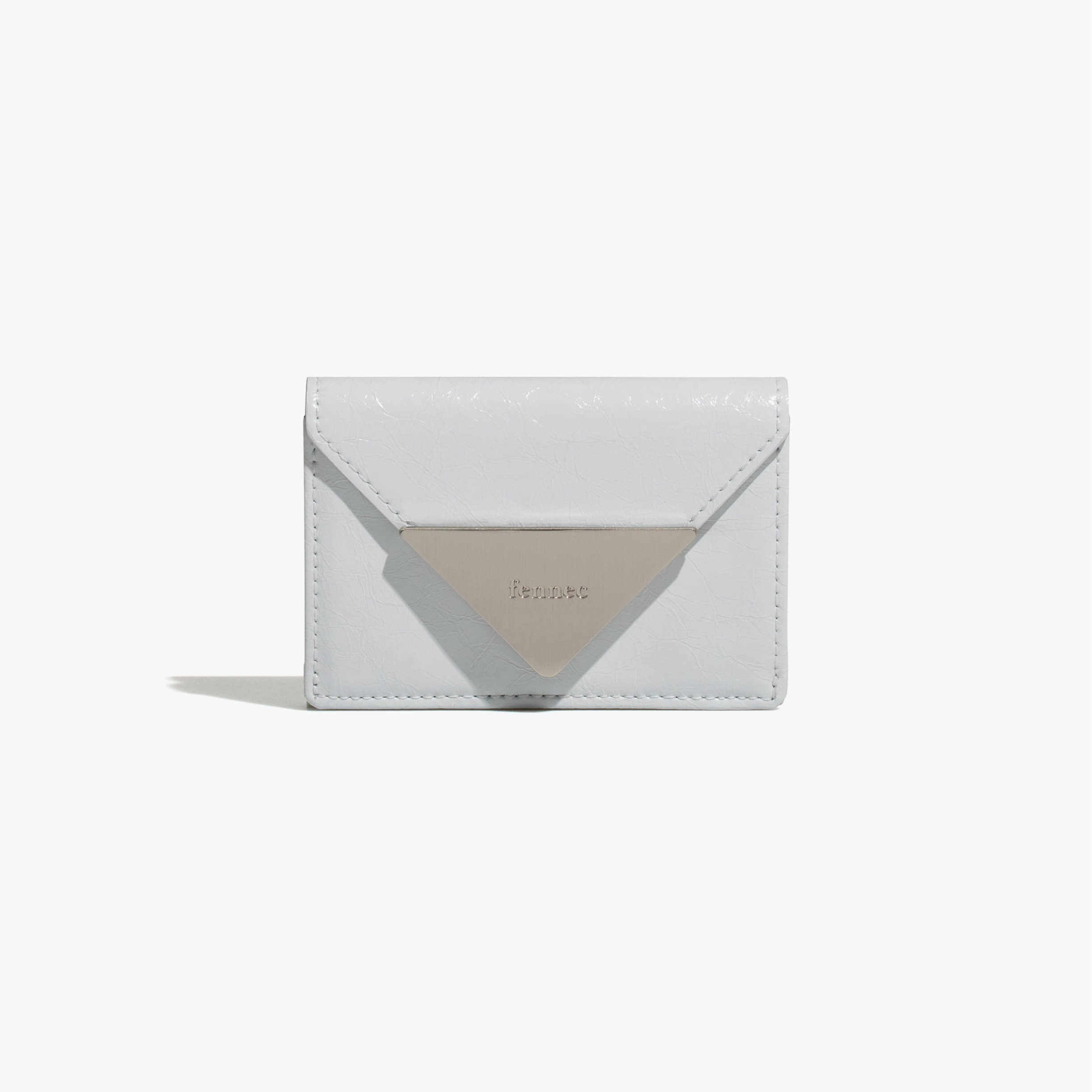 CRINKLE TRIANGLE TRIPLE WALLET D