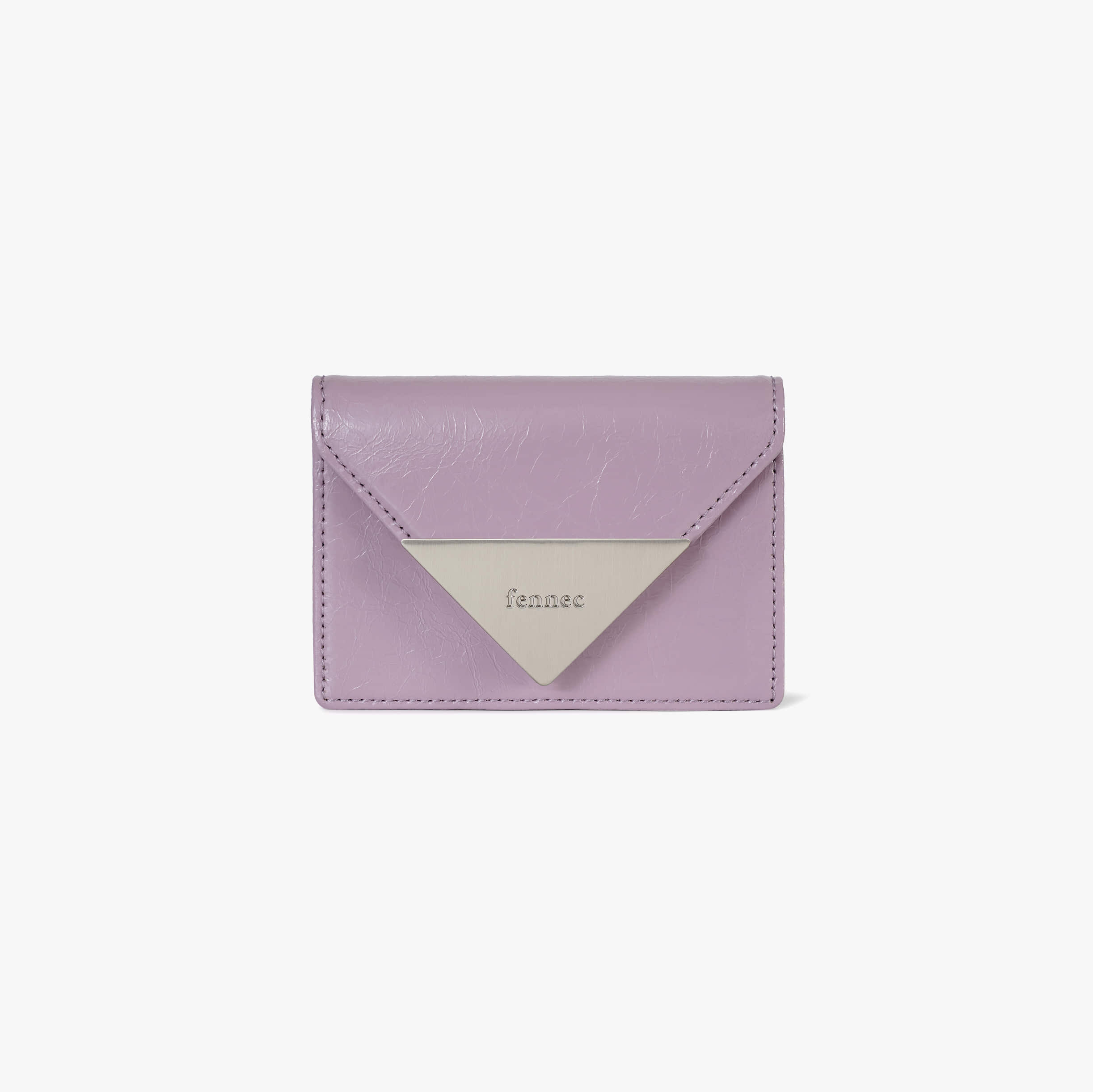 CRINKLE TRIANGLE ACCORDION POCKET