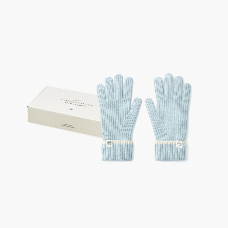 Line Knit Gloves