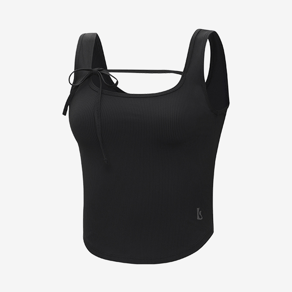 Elflex Rib Front Ribbon Sleeveless