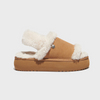 [WINTER SALE] WINTER CLOUDY FLATFORM OPEN-TOE SLINGBACK