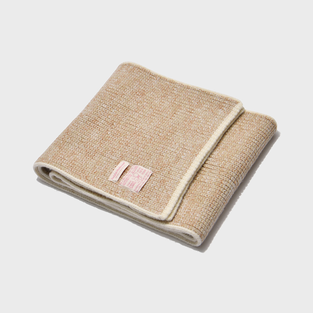WOOLY TWOTONE MUFFLER