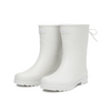 Clover Heart Back Lace-Up Rain Boots Middle