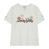 WOMEN'S WACKY EMBROIDERY GRAPHIC SHORT SLEEVE T-SHIRT