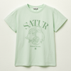 (W) Capri Citron Drawing Summer Graphic T-Shirt