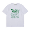 Maltese Archive Line Graphic Half Sleeve Tshirts