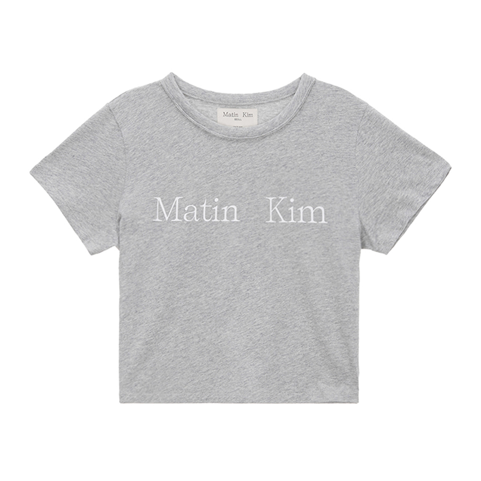 MATIN LOGO CROP TOP