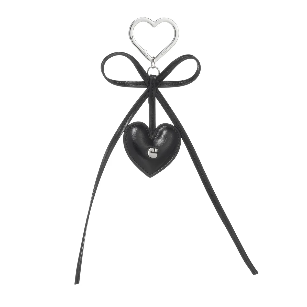 Heart And Ribbon Charm