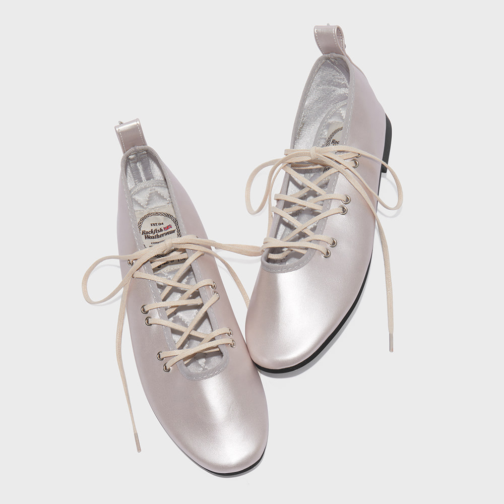 BELLA LACEUP FLATS