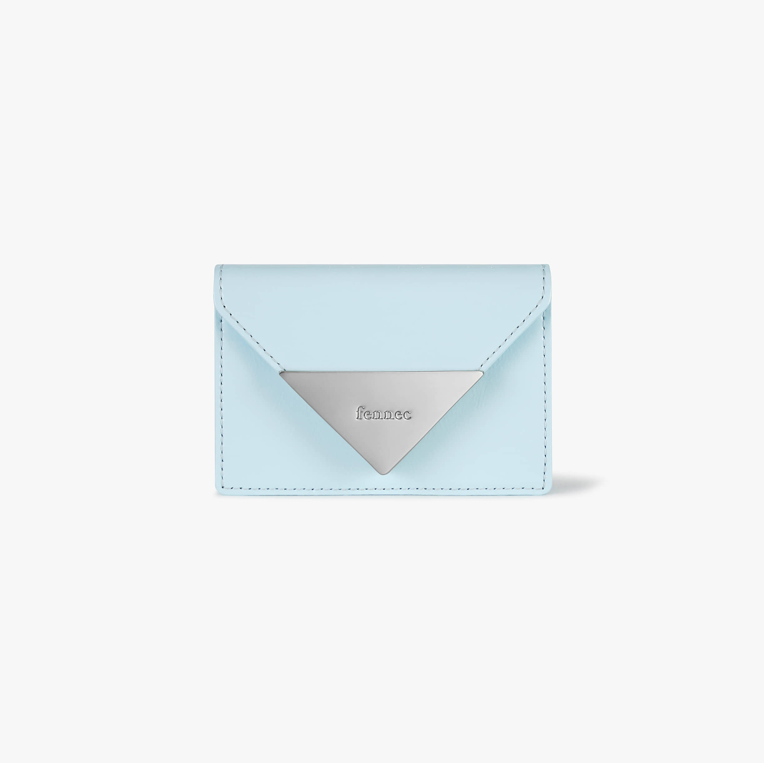CRINKLE TRIANGLE ACCORDION POCKET