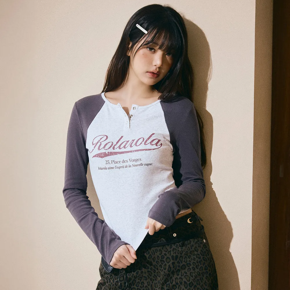 VINTAGE LOGO RAGLAN T-SHIRT