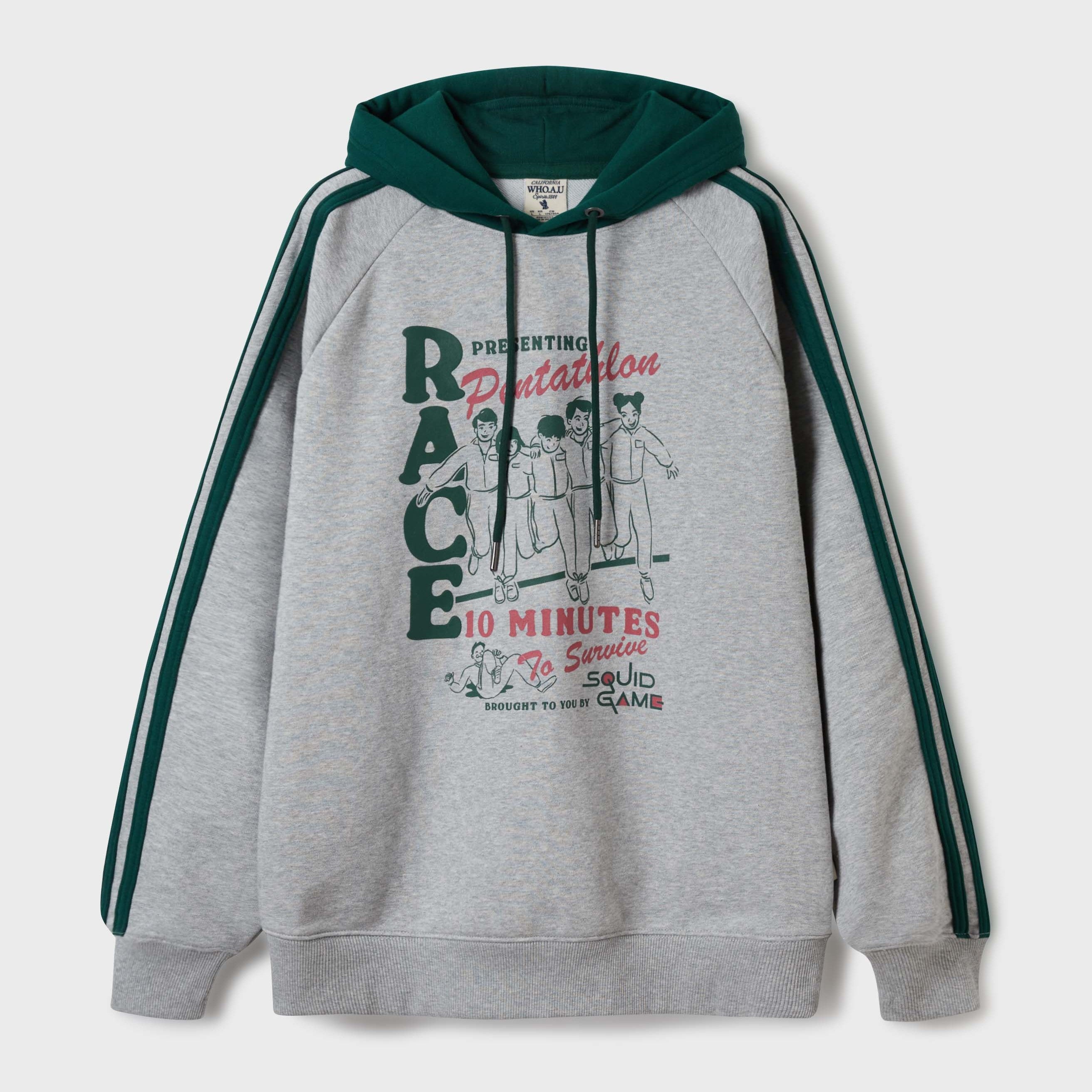 [WAU X SQUID GAME] Track Line Hoodie