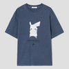 [8 seconds x Pokemon] Pikachu Garment Dying Short Sleeve T-Shirt