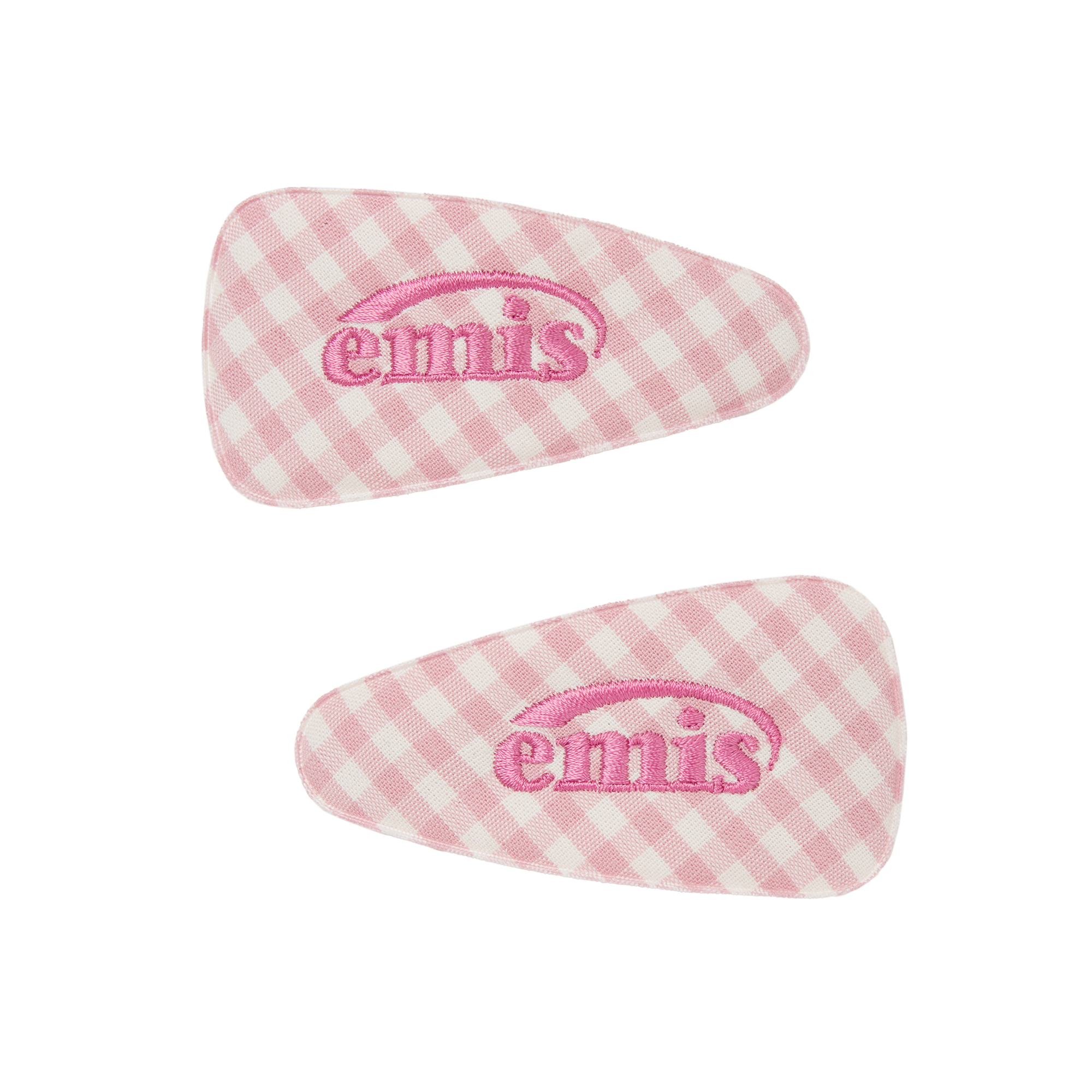 GINGHAM CHECK WIDE HAIRPIN