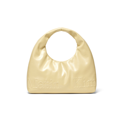 EMBOSSED LOGO LEATHER MINI TOTE BAG